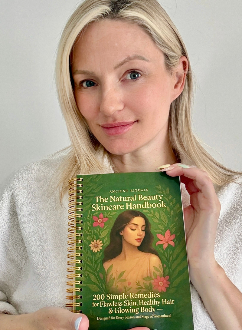 Christina holding the Handbook