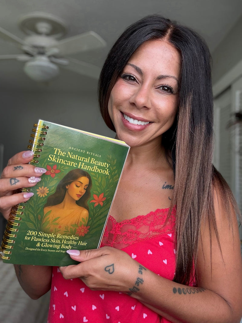 Nicole holding the Handbook